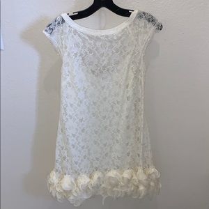 Jessica Simpson - size 4 White Lace Dress
